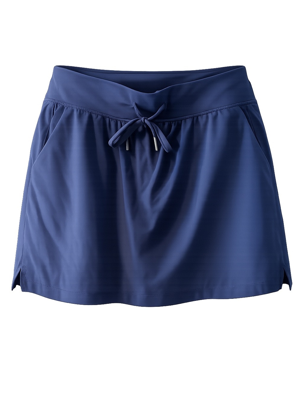 Velocity Navy Athletic Skort with Drawstring Waist